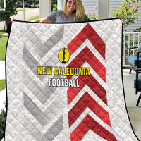 New Caledonia Football Quilt Unique Style LT05 Red - Polynesian Pride