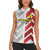 Custom New Caledonia Football Women Sleeveless Polo Shirt Unique Style