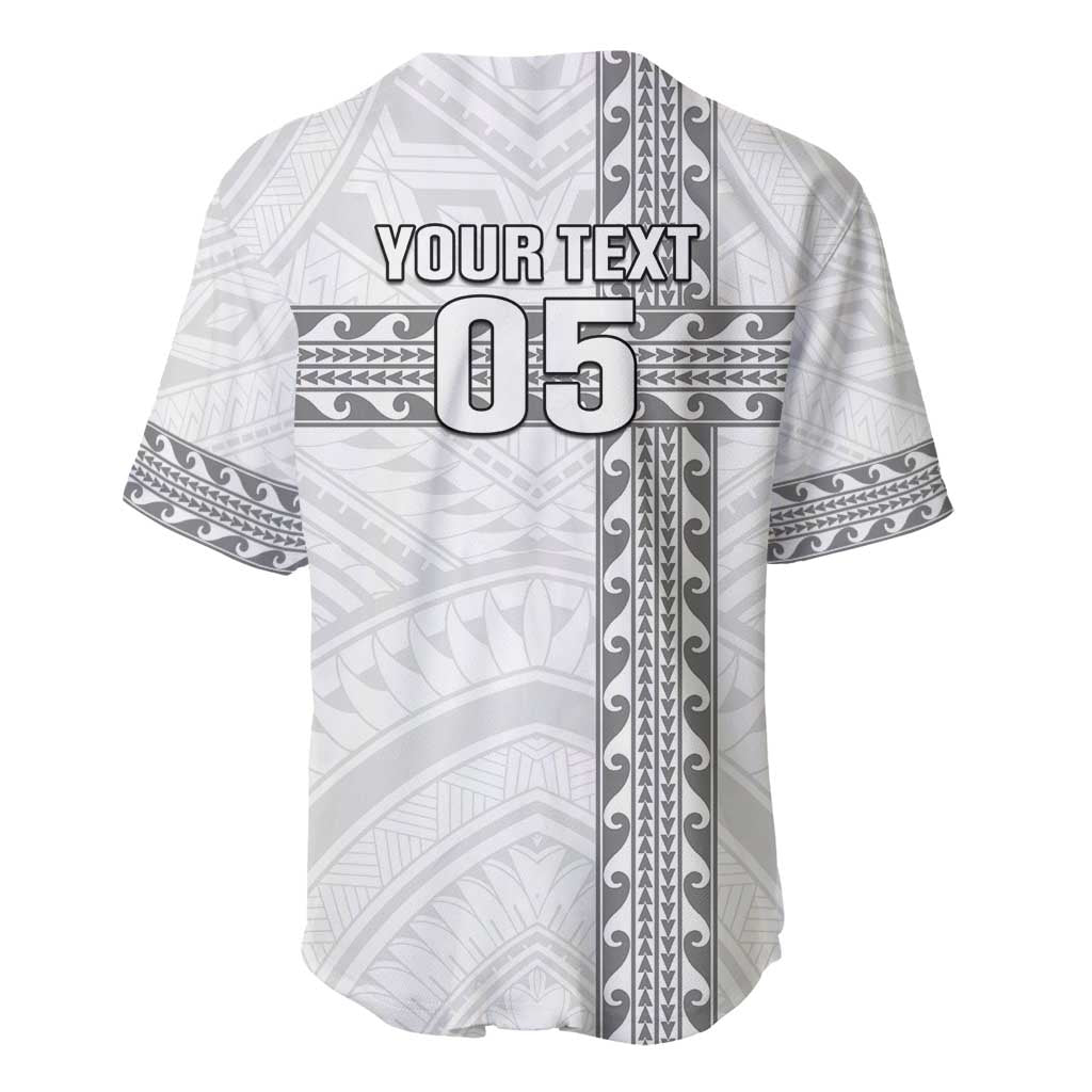 Custom New Caledonia Football Baseball Jersey Go The Kagus LT05 - Polynesian Pride