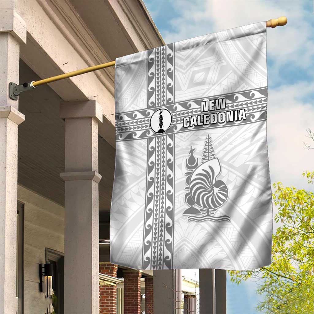 New Caledonia Football Garden Flag Go The Kagus LT05 House Flag White - Polynesian Pride