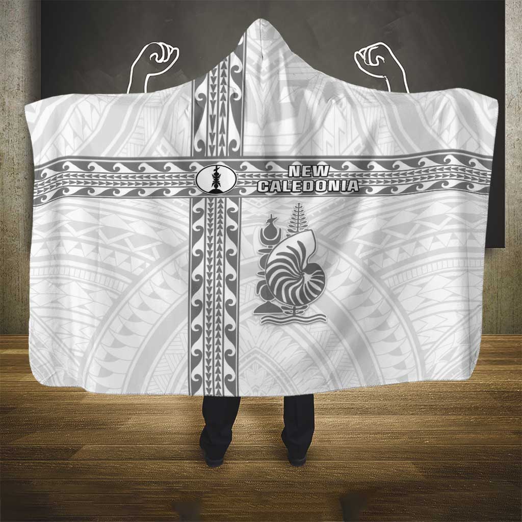 New Caledonia Football Hooded Blanket Go The Kagus LT05 - Polynesian Pride