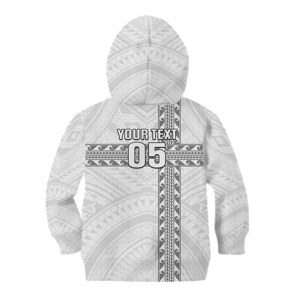 Custom New Caledonia Football Kid Hoodie Go The Kagus LT05 - Polynesian Pride