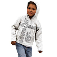 Custom New Caledonia Football Kid Hoodie Go The Kagus LT05 - Polynesian Pride