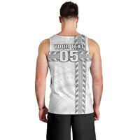 Custom New Caledonia Football Men Tank Top Go The Kagus LT05 - Polynesian Pride