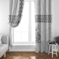 New Caledonia Football Window Curtain Go The Kagus LT05 - Polynesian Pride