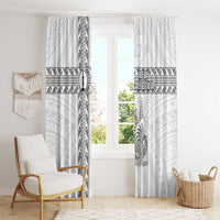New Caledonia Football Window Curtain Go The Kagus LT05 - Polynesian Pride