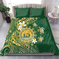 Cook Islands 15 Finest Bedding Set Plumeria Polynesian Turtle LT05 - Polynesian Pride
