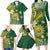 Cook Islands 15 Finest Family Matching Long Sleeve Bodycon Dress and Hawaiian Shirt Plumeria Polynesian Turtle