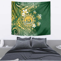 Cook Islands 15 Finest Tapestry Plumeria Polynesian Turtle LT05 - Polynesian Pride