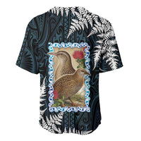 New Zealand Weka Baseball Jersey Maori Hen Koru Pattern LT05 - Polynesian Pride