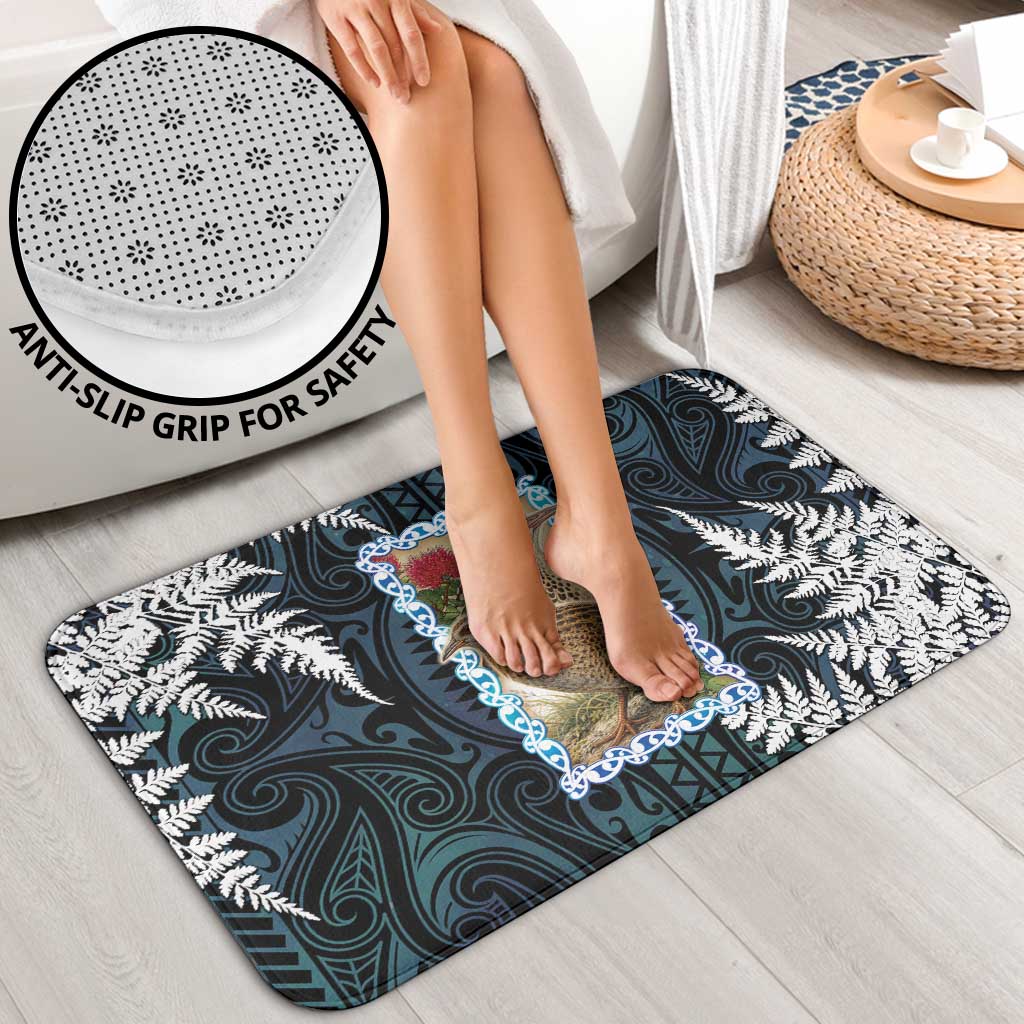 New Zealand Weka Bathroom Set Maori Hen Koru Pattern LT05 - Polynesian Pride
