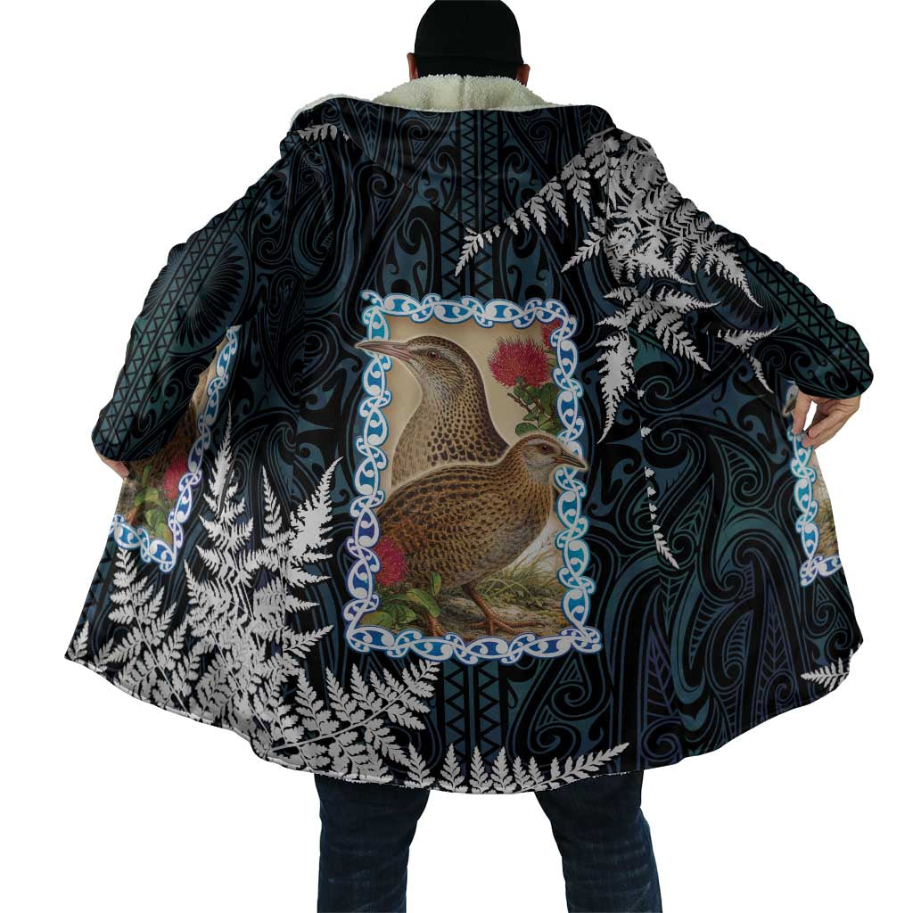 New Zealand Weka Cloak Maori Hen Koru Pattern LT05 - Polynesian Pride