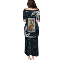 New Zealand Weka Puletasi Maori Hen Koru Pattern LT05 - Polynesian Pride
