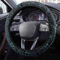 New Zealand Weka Steering Wheel Cover Maori Hen Koru Pattern LT05 - Polynesian Pride