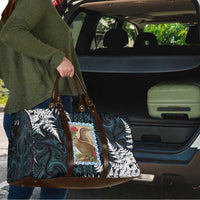 New Zealand Weka Travel Bag Maori Hen Koru Pattern LT05 - Polynesian Pride
