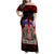 Australia And New Zealand ANZAC Day Family Matching Off Shoulder Maxi Dress and Hawaiian Shirt Soldiers Lest We Forget LT05 Mom's Dress Red - Polynesian Pride