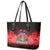 Australia And New Zealand ANZAC Day Leather Tote Bag Soldiers Lest We Forget LT05 - Polynesian Pride