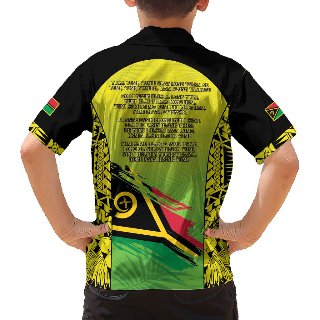 Vanuatu 46th Independence Kid Hawaiian Shirt Special Style LT05 - Polynesian Pride