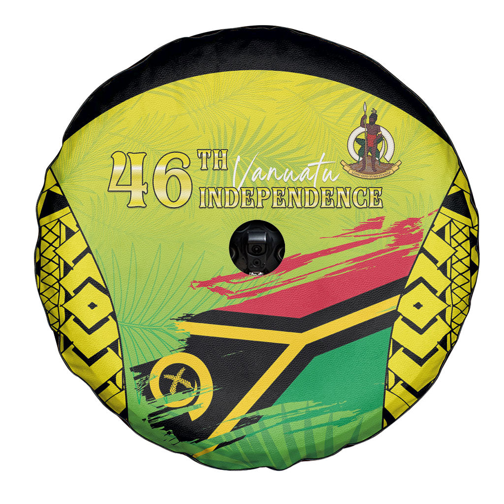 Vanuatu 46th Independence Spare Tire Cover Special Style LT05 - Polynesian Pride