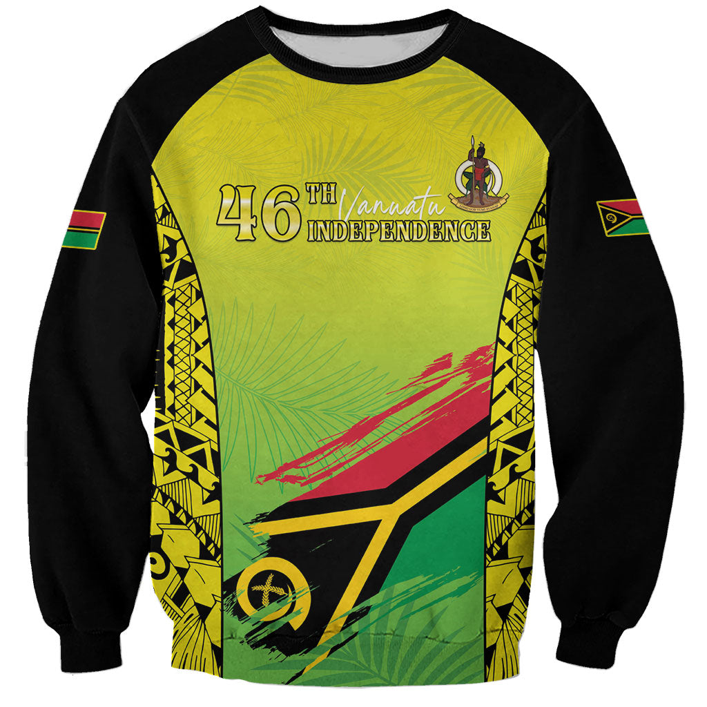 Vanuatu 46th Independence Sweatshirt Special Style LT05 Unisex Yellow - Polynesian Pride