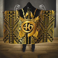 Vanuatu 46th Anniversary Of Independence Hooded Blanket Gold Style LT05 - Polynesian Pride