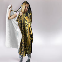 Vanuatu 46th Anniversary Of Independence Hooded Blanket Gold Style LT05 - Polynesian Pride