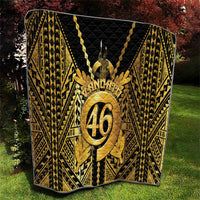 Vanuatu 46th Anniversary Of Independence Quilt Gold Style LT05 - Polynesian Pride