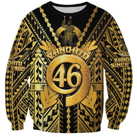 Vanuatu 46th Anniversary Of Independence Sweatshirt Gold Style LT05 Unisex Gold - Polynesian Pride