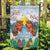 Hawaii And Japan Okinawa Garden Flag Aloha Gozaimasu Tiki With Shisa