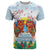 Hawaii And Japan Okinawa T Shirt Aloha Gozaimasu Tiki With Shisa