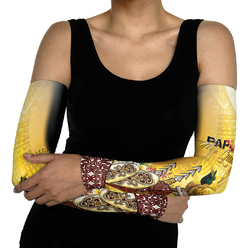 Papua New Guinea Arm Sleeves Independence Day Unique Style LT05 - Polynesian Pride