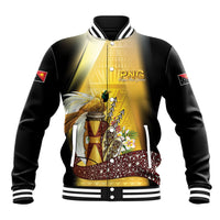 Papua New Guinea Baseball Jacket Independence Day Unique Style LT05 Unisex Gold - Polynesian Pride
