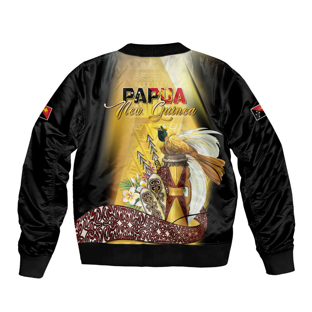 Papua New Guinea Bomber Jacket Independence Day Unique Style LT05 - Polynesian Pride