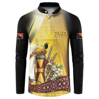 Papua New Guinea Button Sweatshirt Independence Day Unique Style LT05 Gold - Polynesian Pride