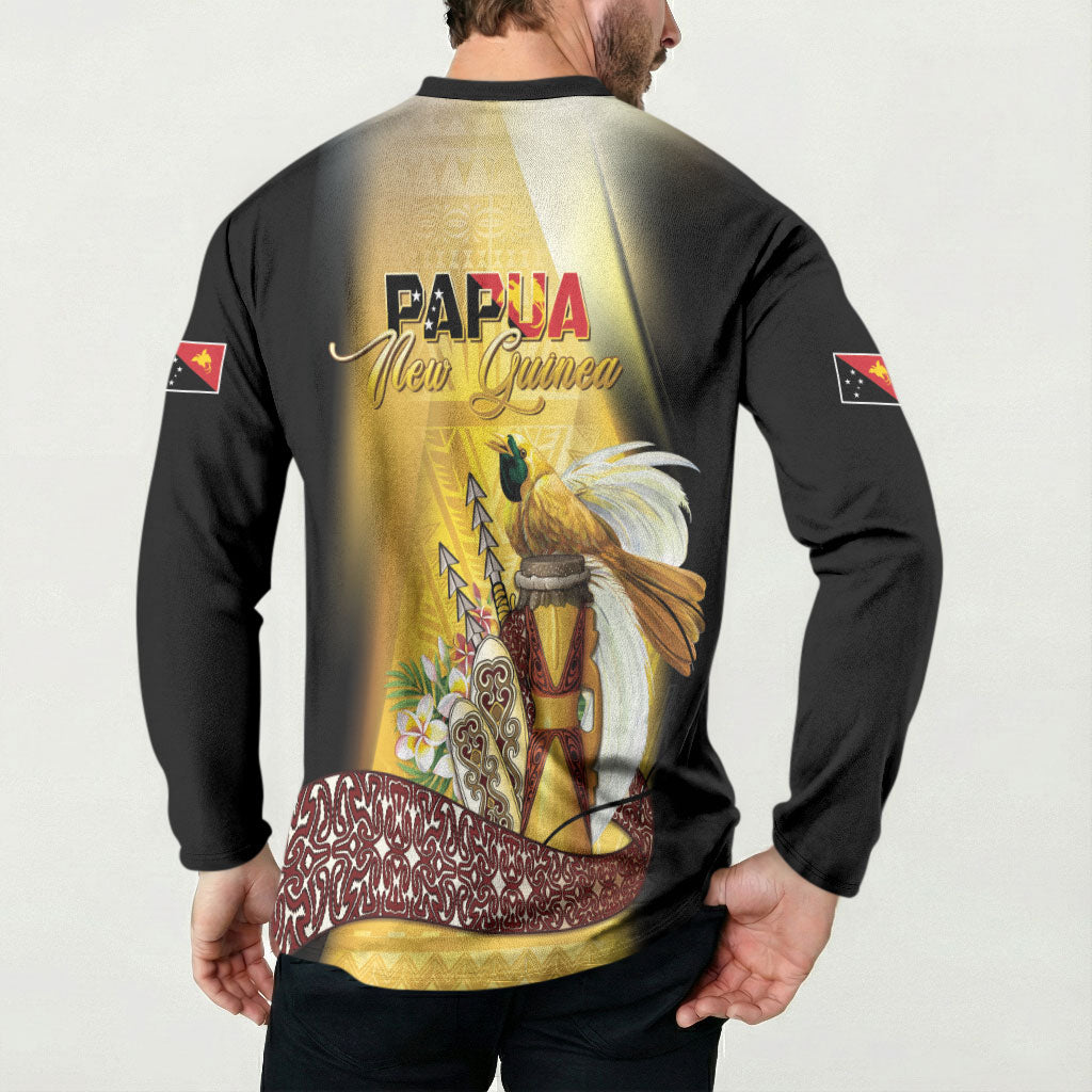 Papua New Guinea Button Sweatshirt Independence Day Unique Style LT05 - Polynesian Pride