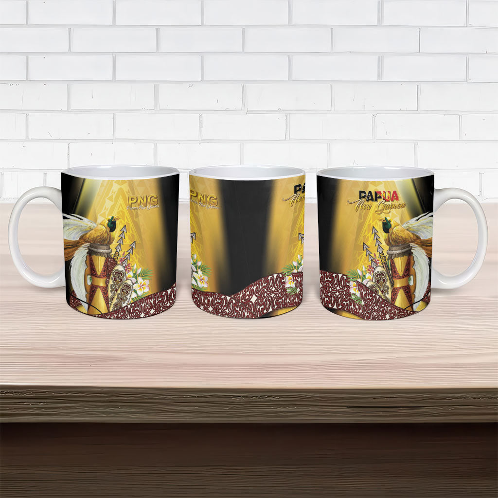 Papua New Guinea Ceramic Mug Independence Day Unique Style LT05 - Polynesian Pride