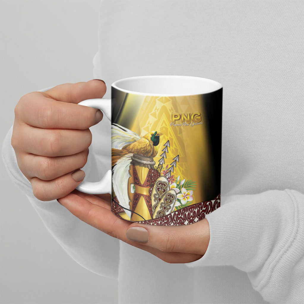 Papua New Guinea Ceramic Mug Independence Day Unique Style LT05 - Polynesian Pride