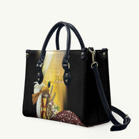Papua New Guinea Leather Bag Independence Day Unique Style LT05 Gold - Polynesian Pride