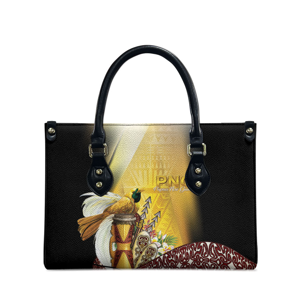 Papua New Guinea Leather Bag Independence Day Unique Style LT05 - Polynesian Pride