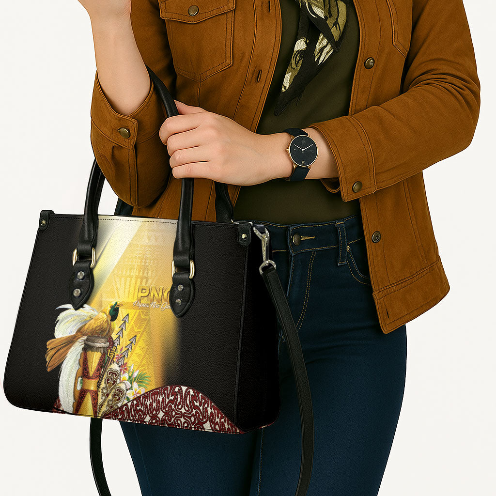 Papua New Guinea Leather Bag Independence Day Unique Style LT05 - Polynesian Pride