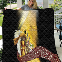 Papua New Guinea Quilt Independence Day Unique Style LT05 Gold - Polynesian Pride