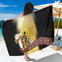 Papua New Guinea Sarong Independence Day Unique Style LT05 One Size 44 x 66 inches Gold - Polynesian Pride
