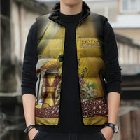 Papua New Guinea Sleeveless Puffer Jacket Independence Day Unique Style LT05 - Polynesian Pride