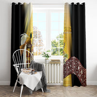 Papua New Guinea Window Curtain Independence Day Unique Style LT05 - Polynesian Pride