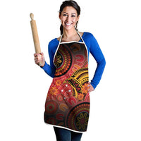 Papua New Guinea Apron Birds Of Paradise With Aboriginal Pattern LT05 - Polynesian Pride