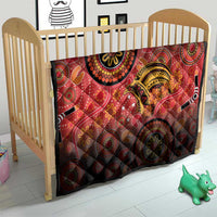 Papua New Guinea Quilt Birds Of Paradise With Aboriginal Pattern LT05 - Polynesian Pride