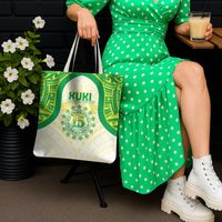 Kuki Independence 2026 Tote Bag Cook Islands 15 Finest White Version LT05 - Polynesian Pride