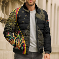 Papua New Guinea Hapi De Bilong Indipendens Bomber Puffer Jacket Special Style LT05 - Polynesian Pride