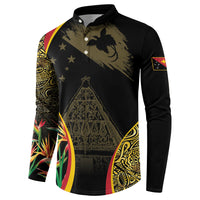 Papua New Guinea Hapi De Bilong Indipendens Button Sweatshirt Special Style LT05 - Polynesian Pride