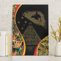 Papua New Guinea Hapi De Bilong Indipendens Canvas Wall Art Special Style LT05 Without Frame Black - Polynesian Pride
